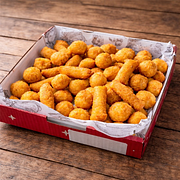 50 Mini Salgados Fritos 20g Cada - 1kg no total