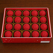 Docinhos (15g): 20 Brigadeiros de Morango