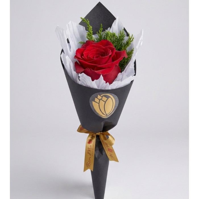 Rosa Vermelha em Papelaria