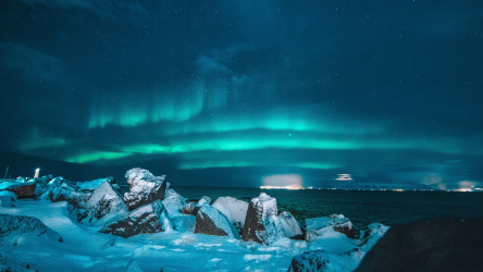 Northern lights in Iceland