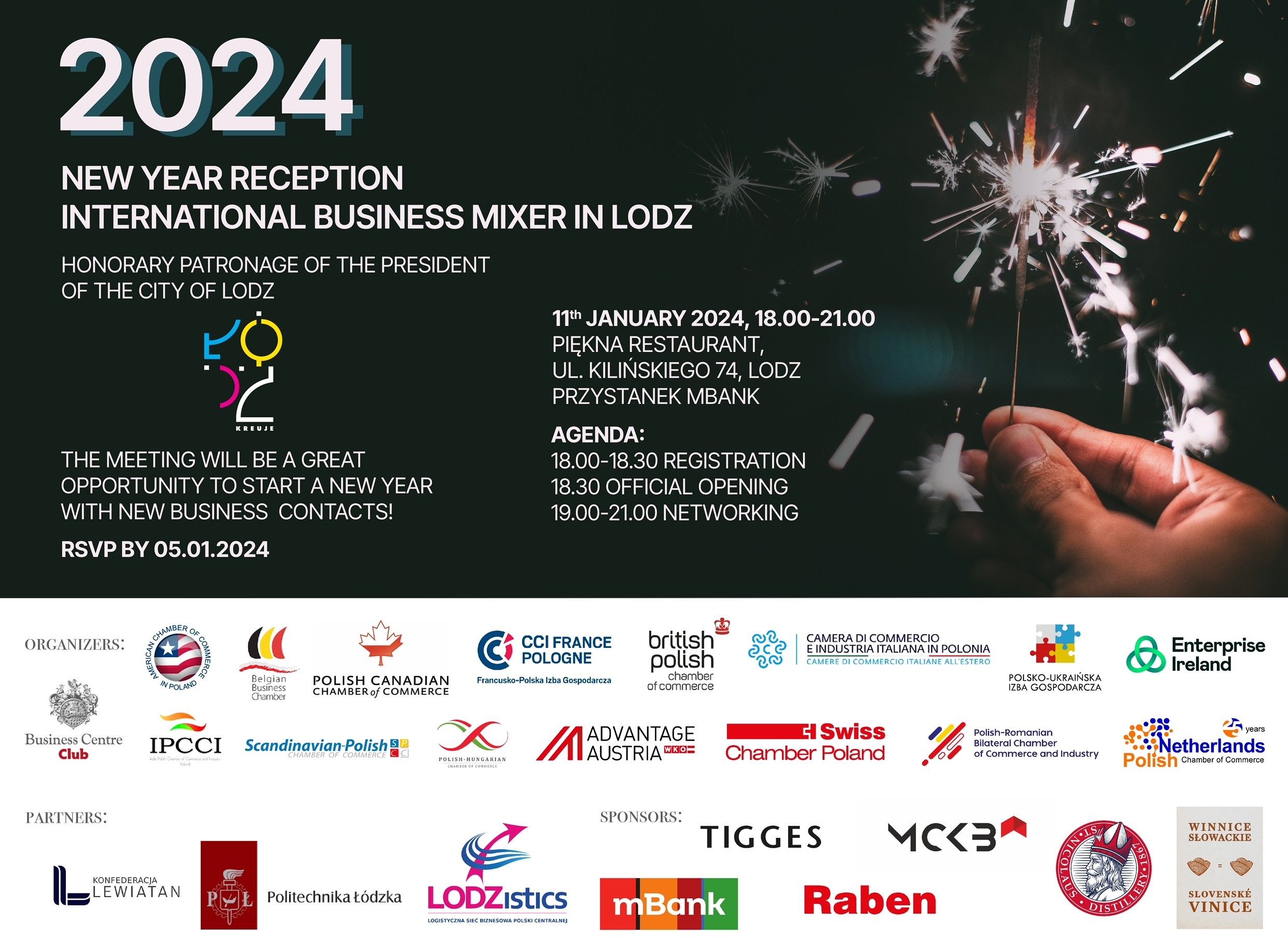 New Year's Reception Łódź