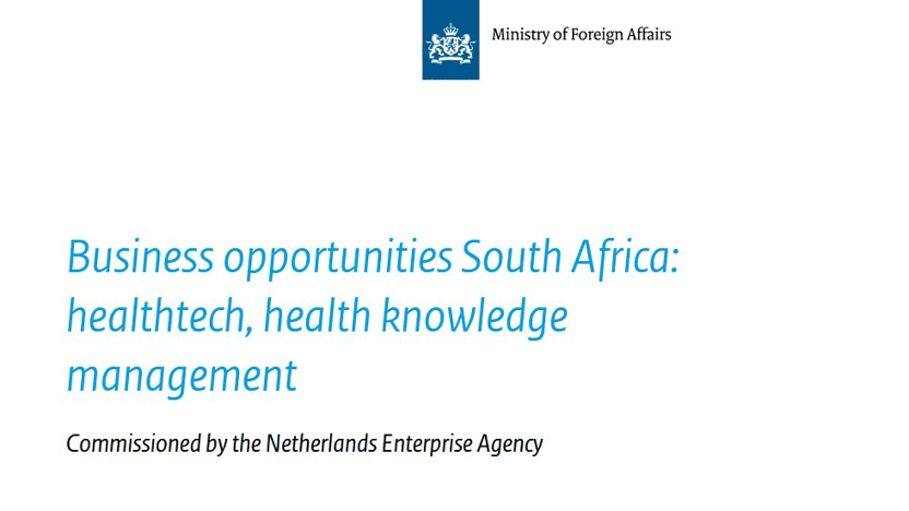 Business opportunities South Africa: healthtech, health knowledge management