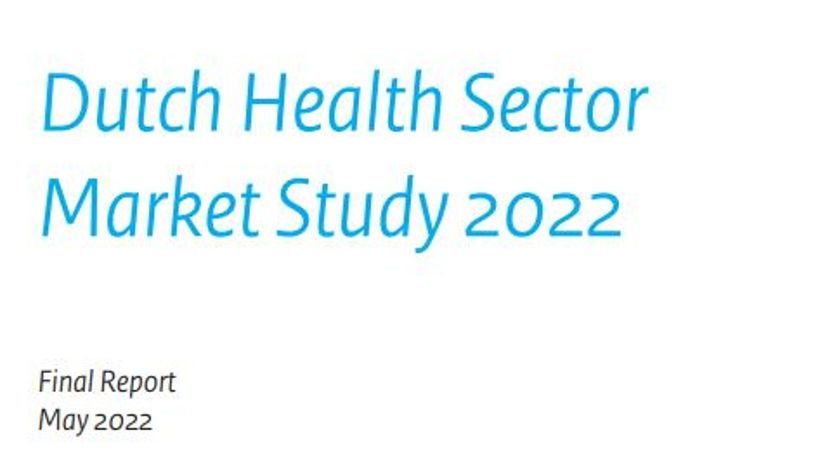 Dutch health sector market study 2022