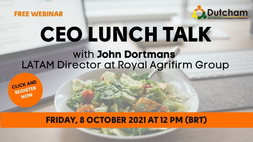 Dutcham Webinar - CEO Lunch Talk with John Dortmans - Agrifirm