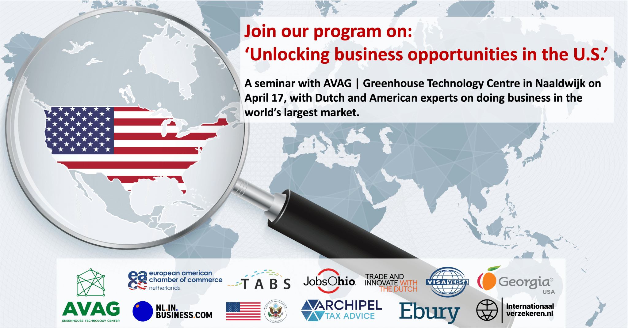 Unlocking Business Opportunities in the U.S.A. (Naaldwijk | World Horti Centre)