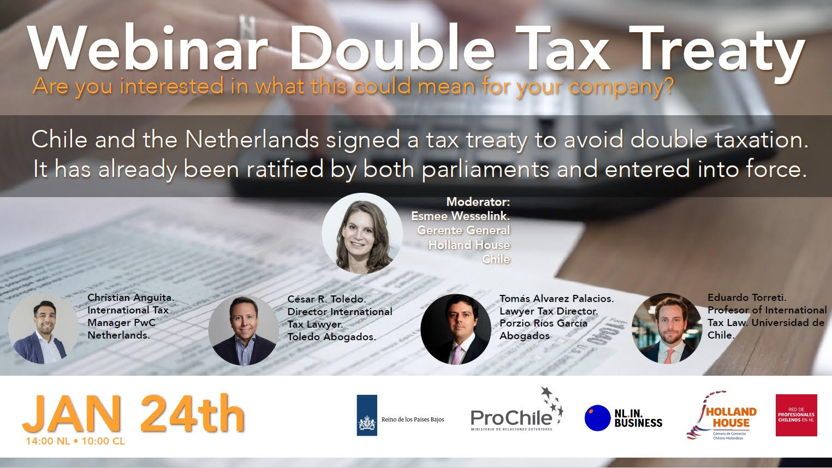 Webinar: Double Tax Treaty between Chile and the Netherlands