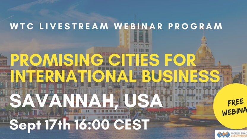 Webinar Promising City: Savannah