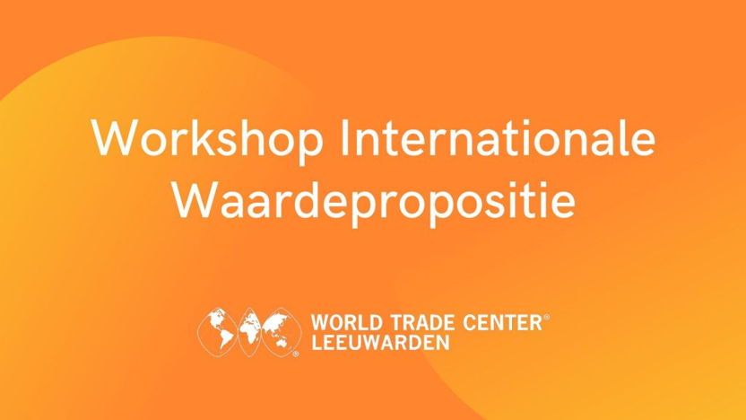 Workshop internationale Waardepropositie