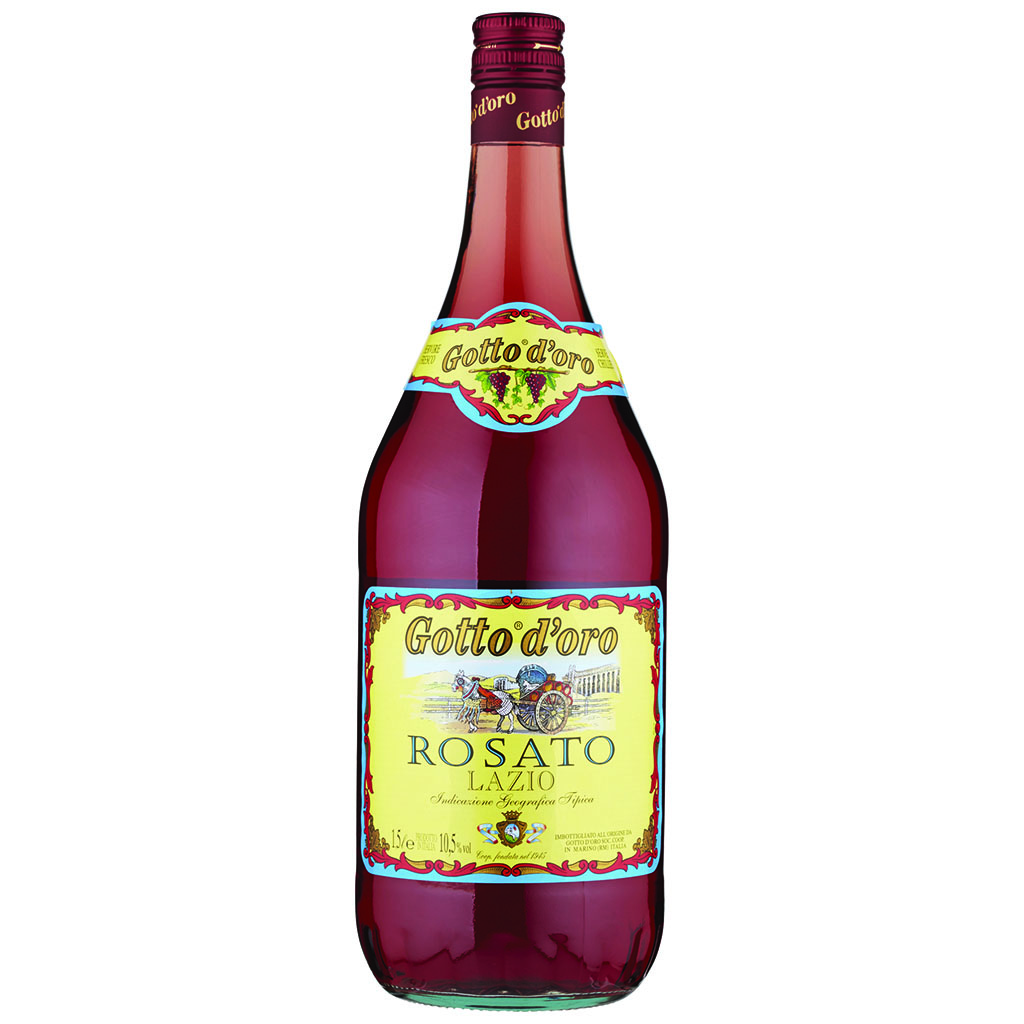 ROSATO DEL LAZIO I.G.T GOTTO D ORO 1,5 litri