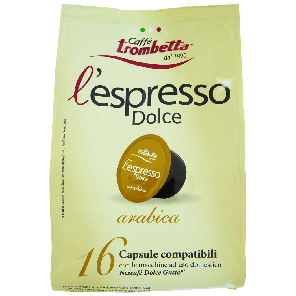 CAPSULE PER L ESPRESSO DOLCE ARABICA CAFF?