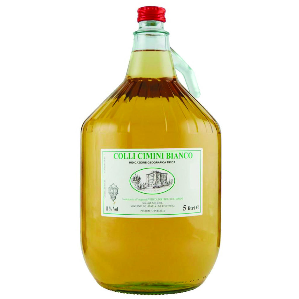 BIANCO I.G.T. COLLI CIMINI, 5 litri