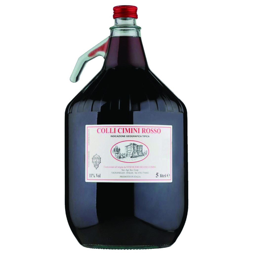 ROSSO I.G.T. COLLI CIMINI, 5 litri