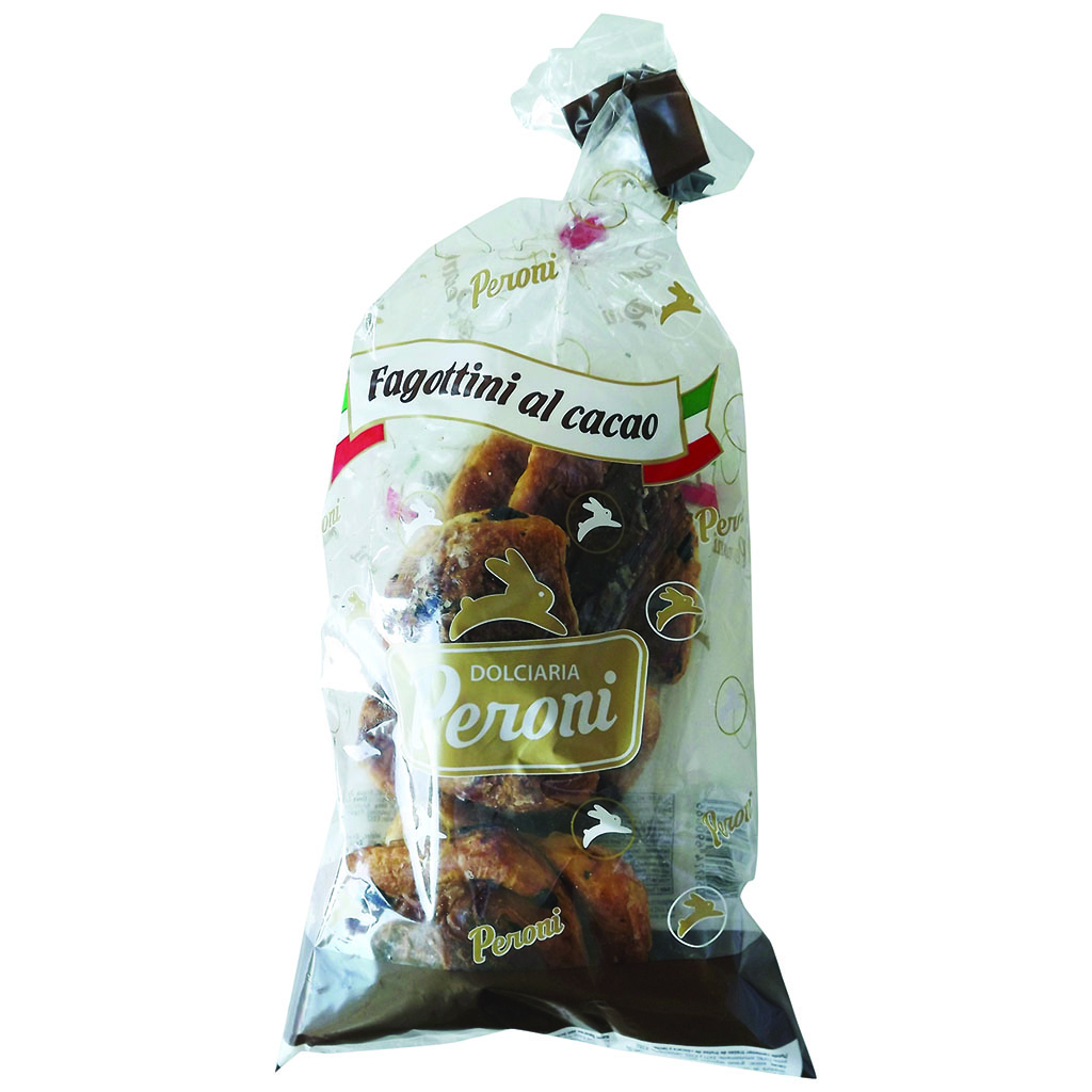 FAGOTTINI AL CACAO DOLCIARIA PERONI 6PZ.