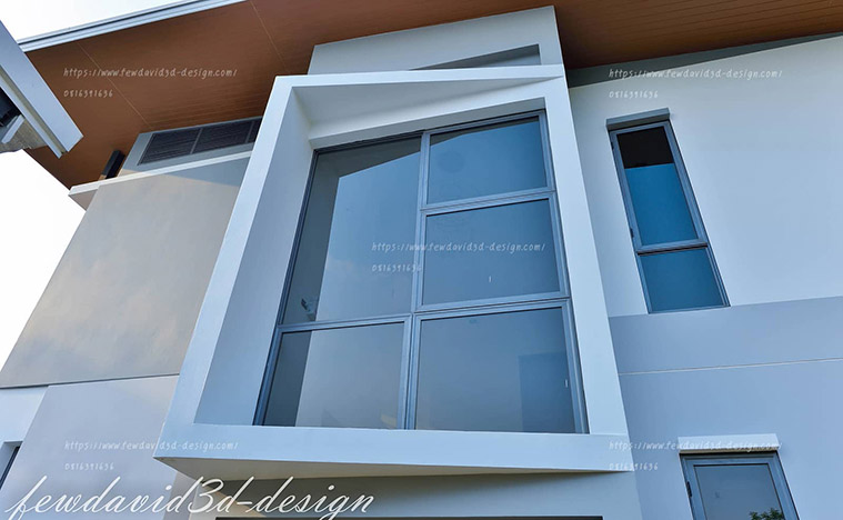 Fewdavid3d-Design-บ้านพักอาศัย2ชั้น-อำเภอวิเศษชัยชาญ-อ่างทอง-คุณกุลช