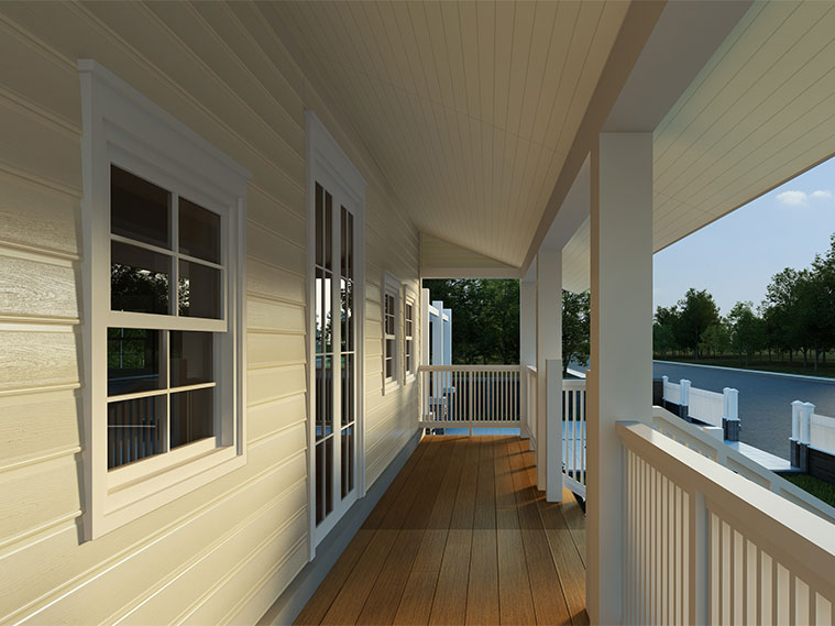 ระเบียงไม้