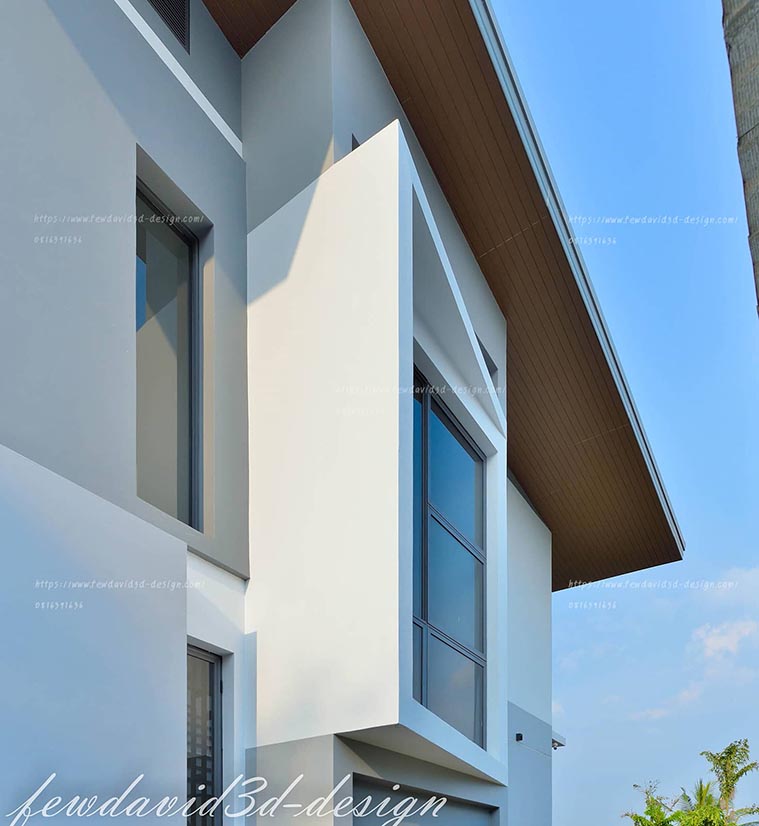 Fewdavid3d-Design-บ้านพักอาศัย2ชั้น-อำเภอวิเศษชัยชาญ-อ่างทอง-คุณกุลช