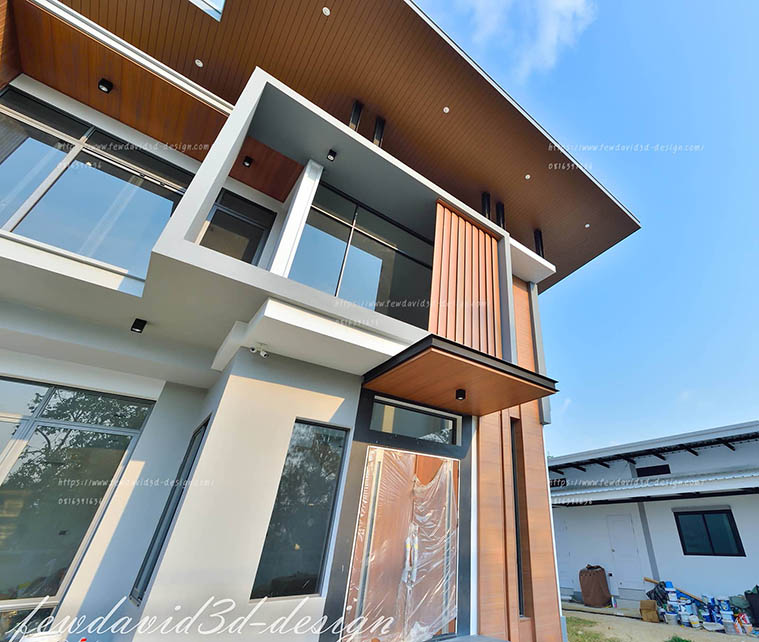 Fewdavid3d-Design-บ้านพักอาศัย2ชั้น-อำเภอวิเศษชัยชาญ-อ่างทอง-คุณกุลช