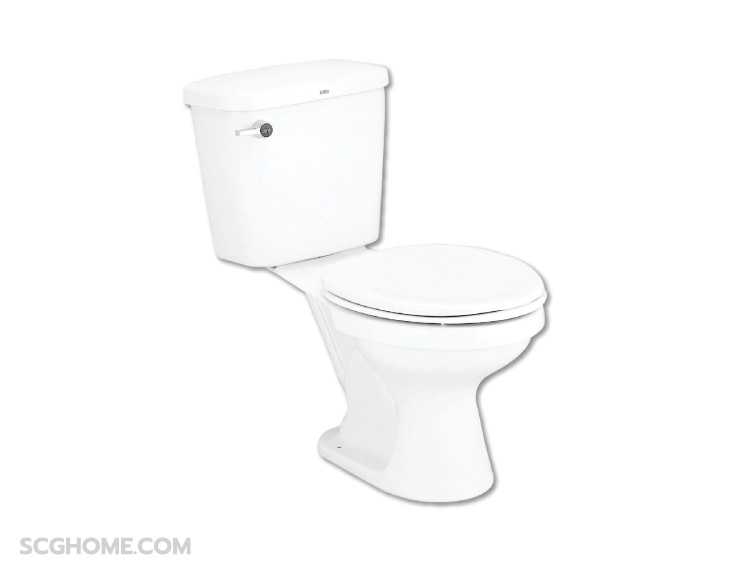 สุขภัณฑ์สองชิ้น-TANYA-ขาว-Siphonic-Wash-Down