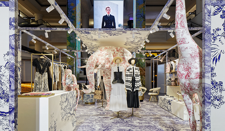 dior pop up butik plaza indonesia cruise collection