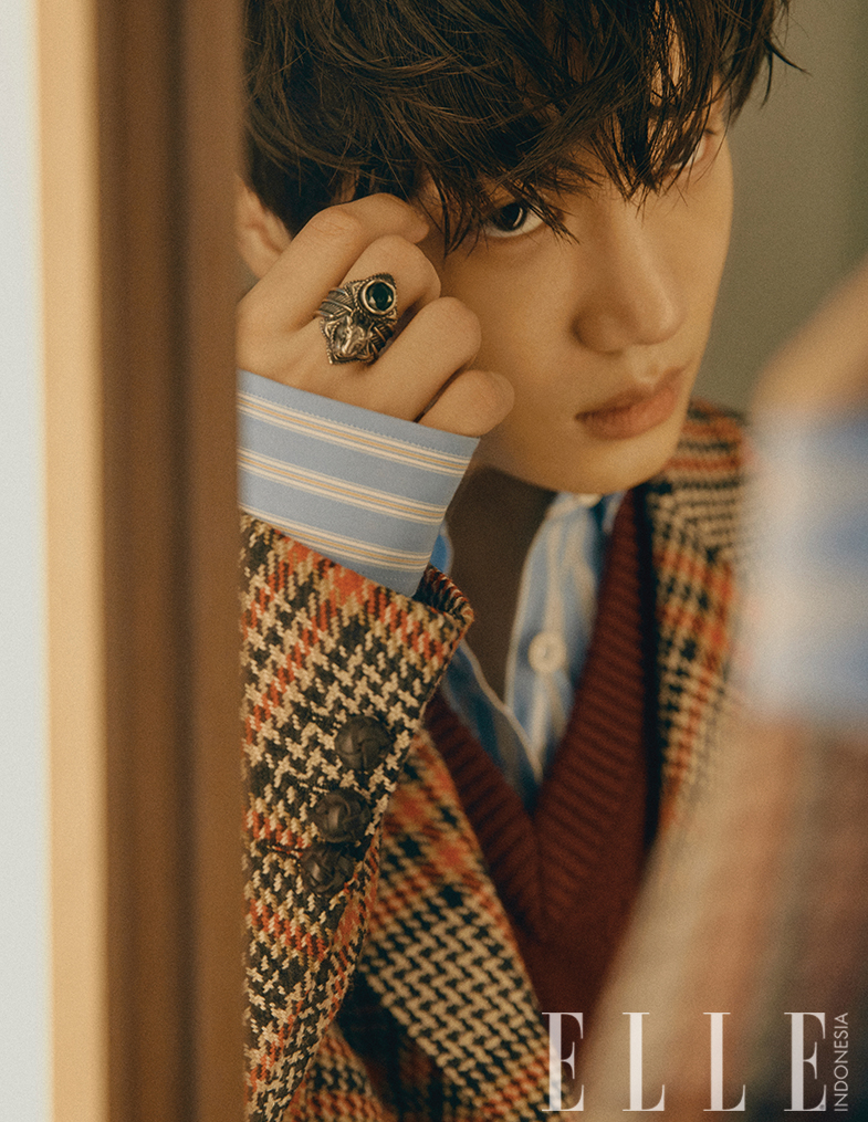 elle indonesia interview kai exo