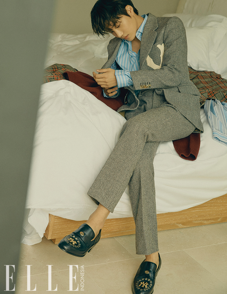 elle indonesia interview kai exo