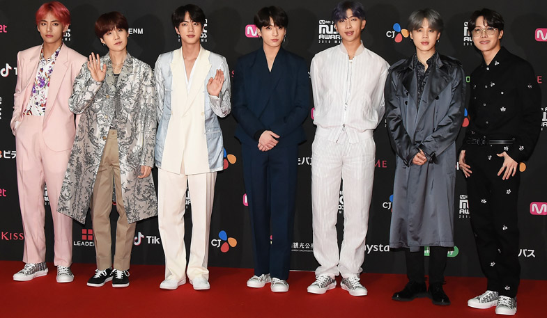 Gaya BTS di Mnet Asian Music Awards (MAMA) 2018