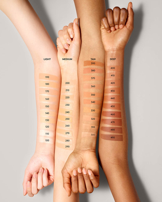 fenty beauty foundation shades