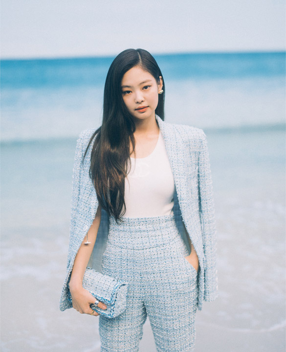 jennie blackpink kim chanel elle indonesia