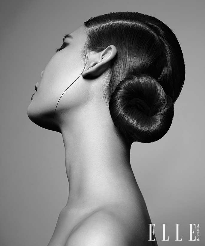 ide gaya rambut sanggul modern