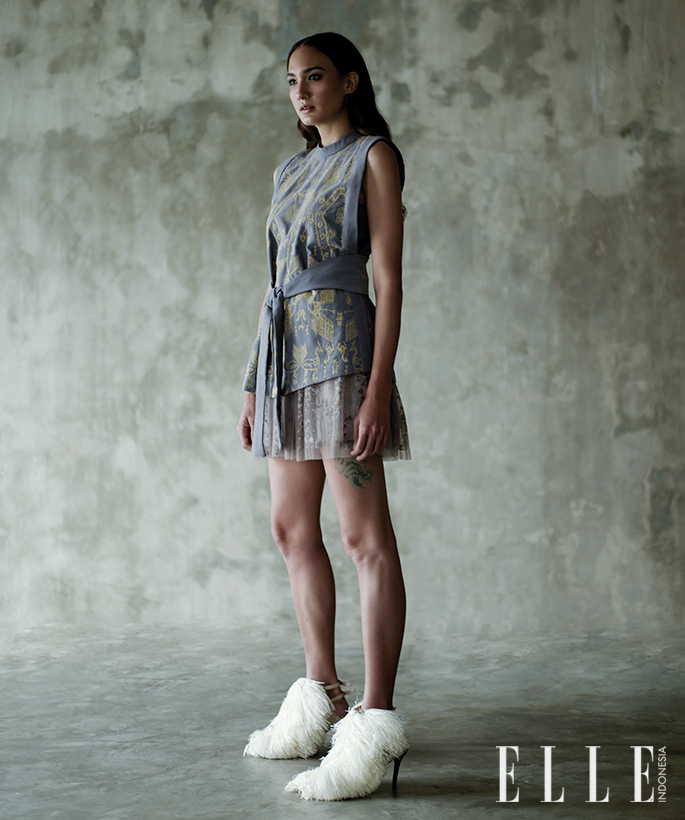 nadine chandrawinata interview elle indonesia