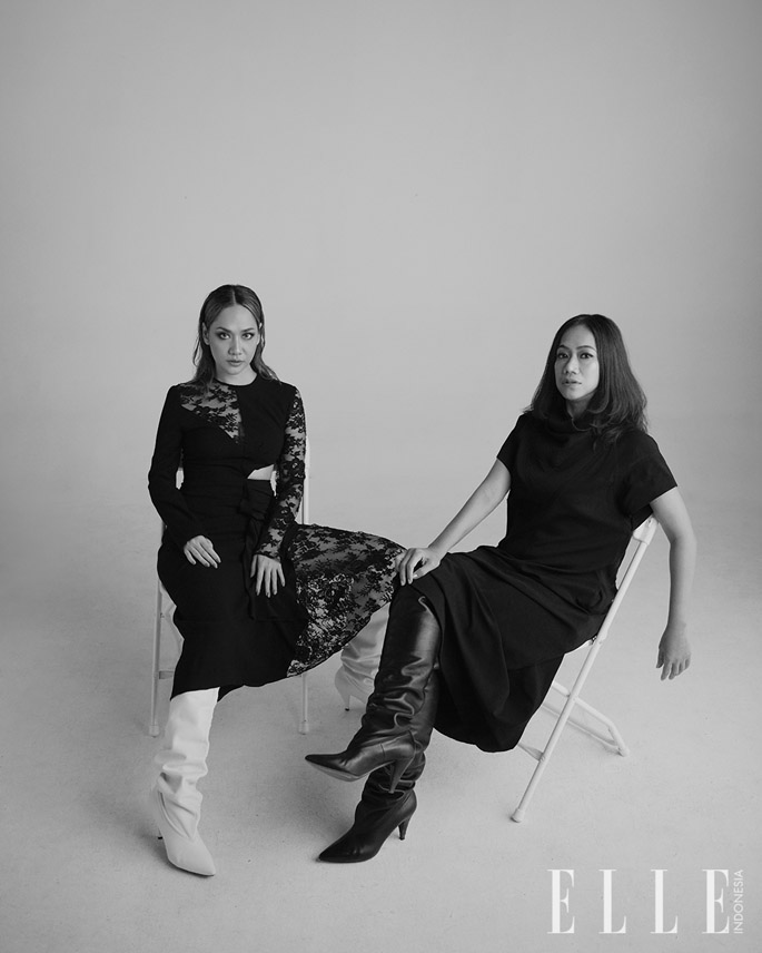 elle indonesia women in cinema - bunga citra lestari - nia dinata - ifan hartanto