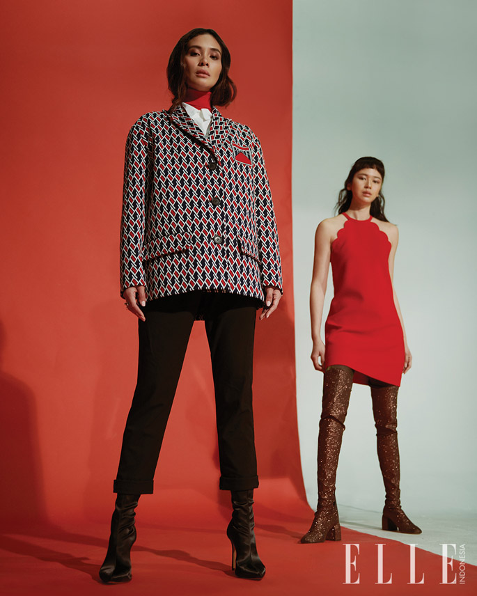 elle indonesia women in cinema - marsha timothy - laura basuki - ifan hartanto