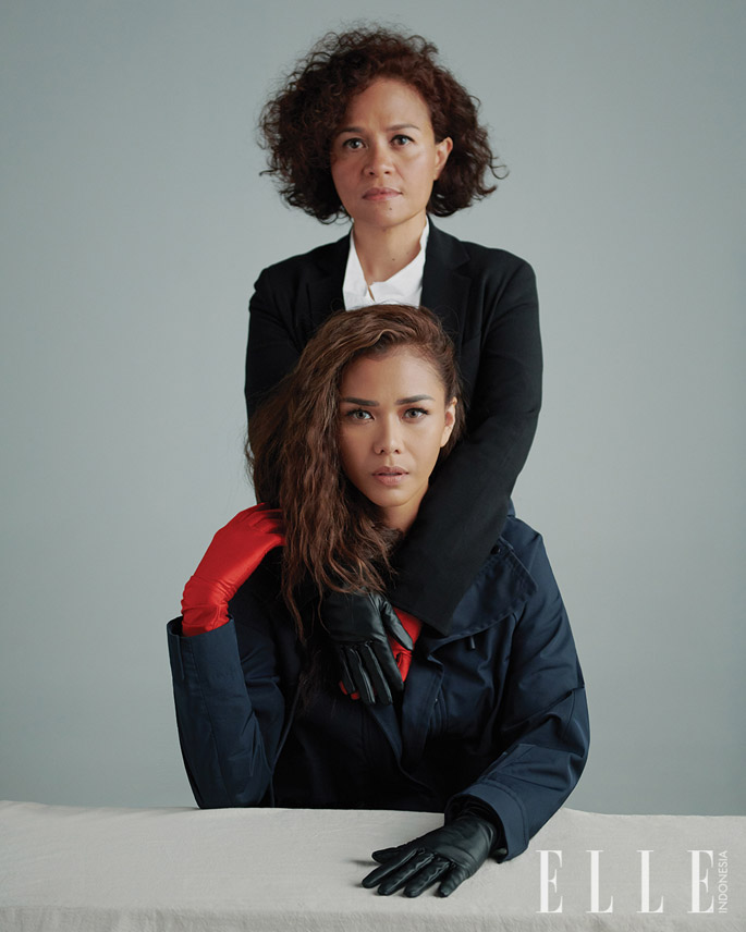 elle indonesia women in cinema - mira lesmana - adinia wirasti - ifan hartanto