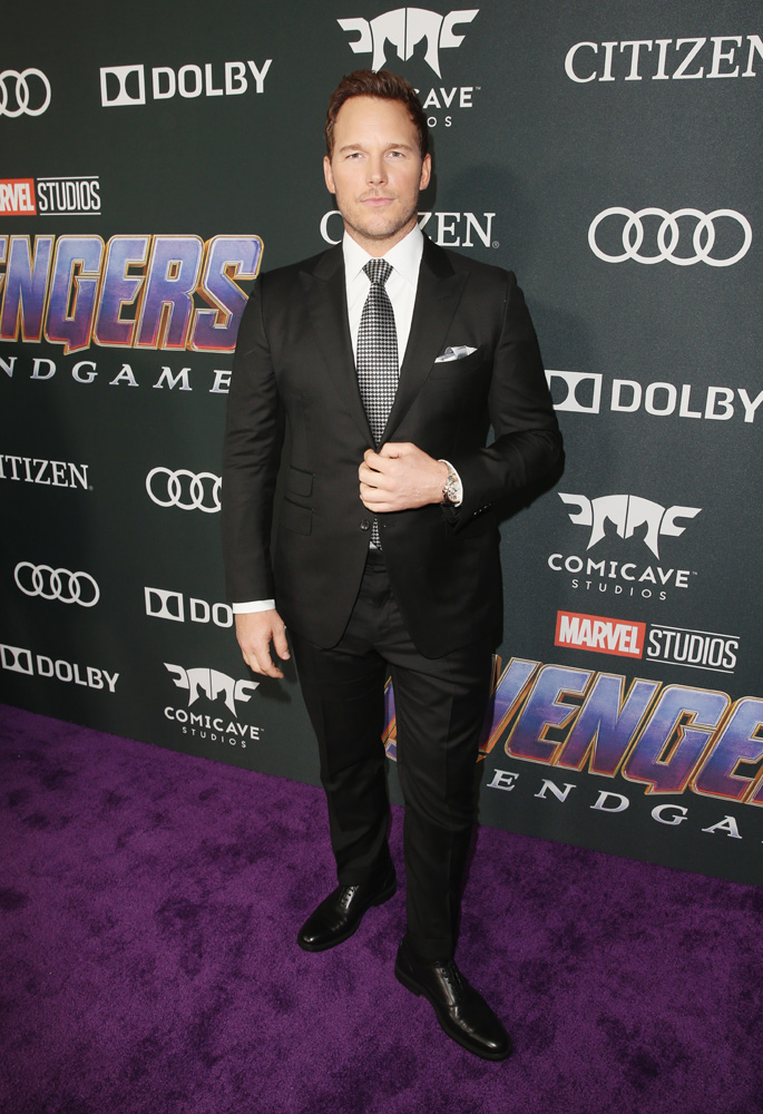 chris pratt endgame premiere