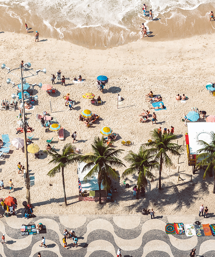 pantai copacabana rio de janeiro