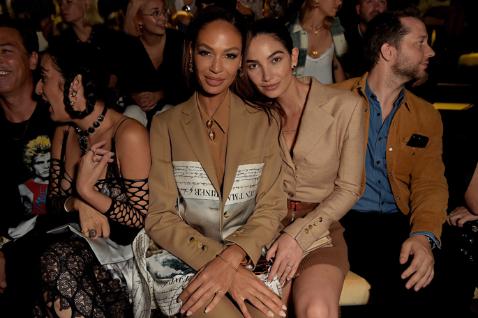 burberry spring summer 2020 front row