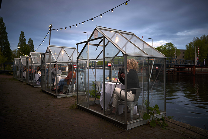mediamatic eten restaurant amsterdam - restoran era social distancing