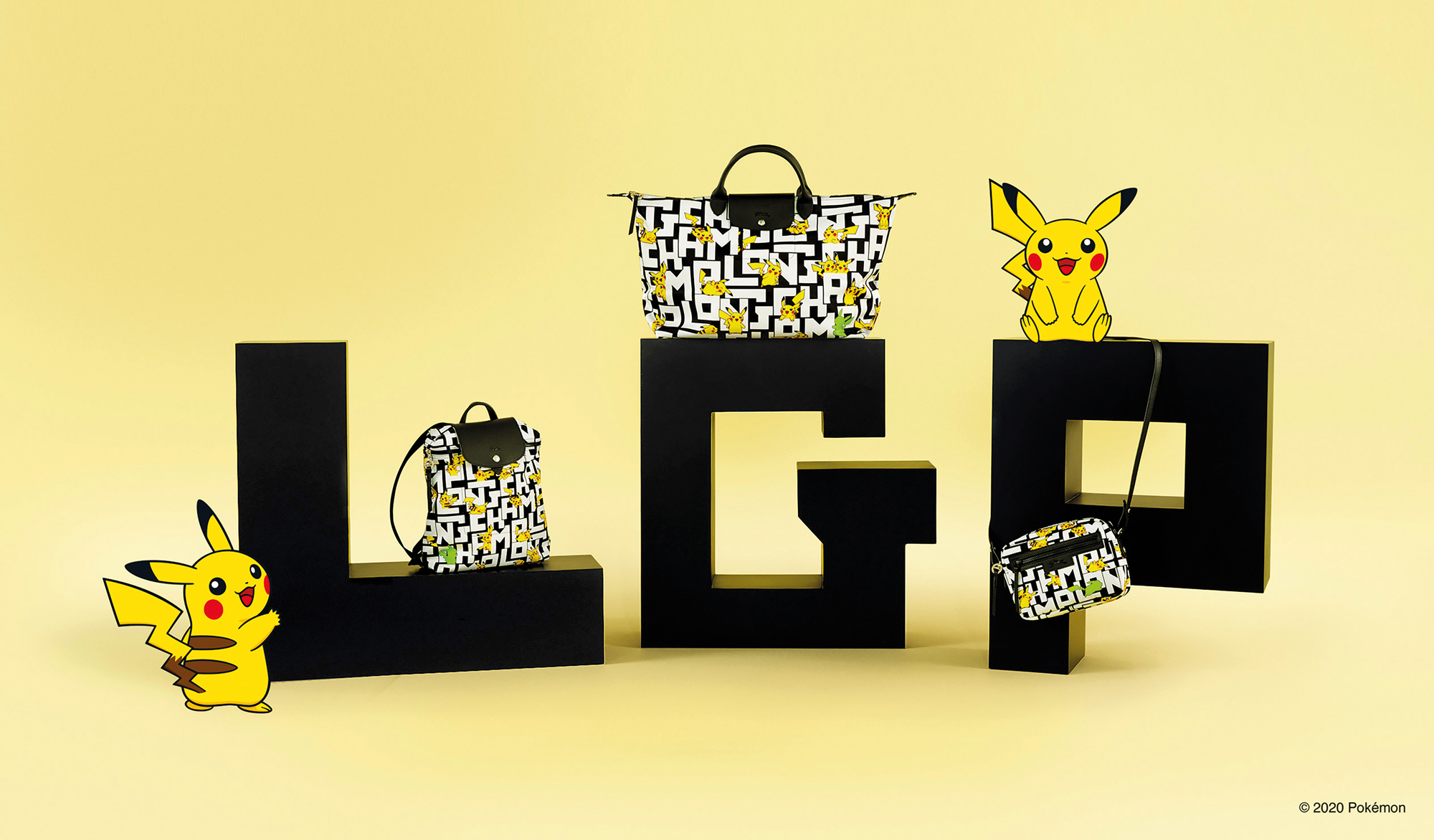 Sosok Pikachu Semarakkan Koleksi Kolaborasi Longchamp dengan Pokémon