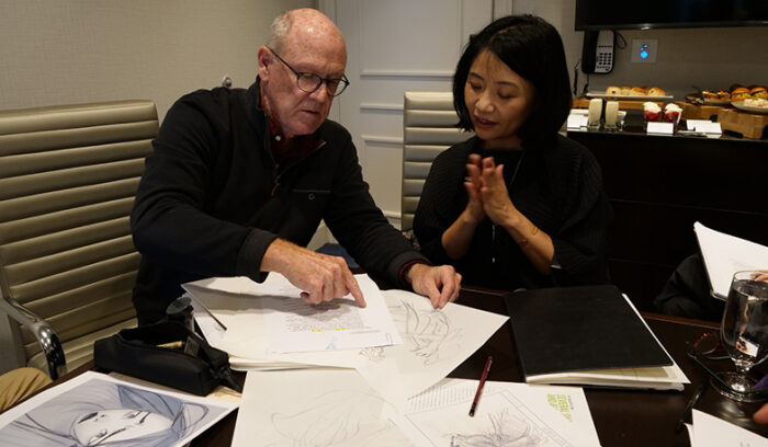 Guo Pei & Glen Keane