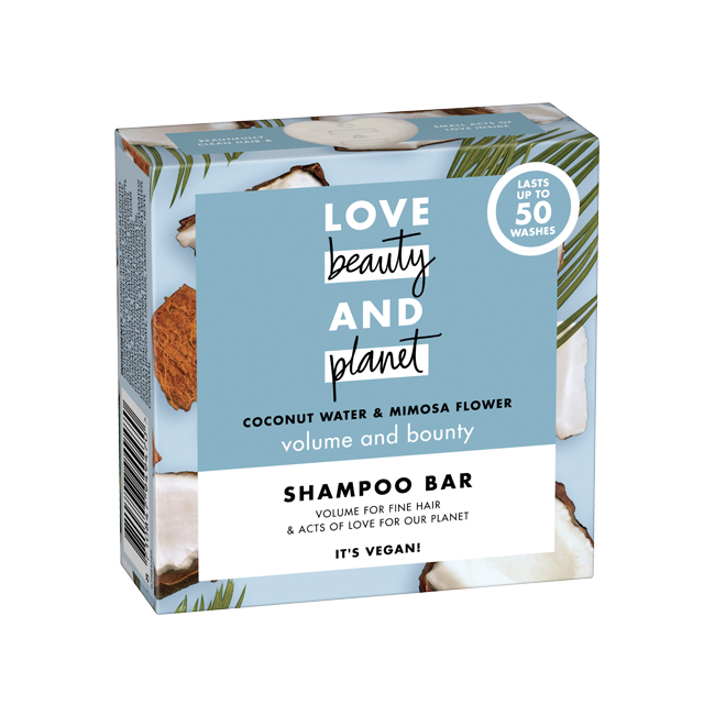 Coconu Walter & Mimosa Flower Shampoo Bar by Love Beauty & Planet
