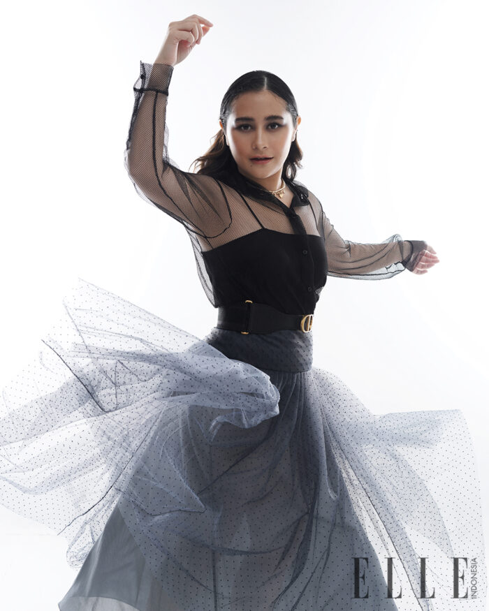 Prilly Latuconsina for ELLE Indonesia July 2021 photography Hariono Halim styling Ismelya Muntu fashion