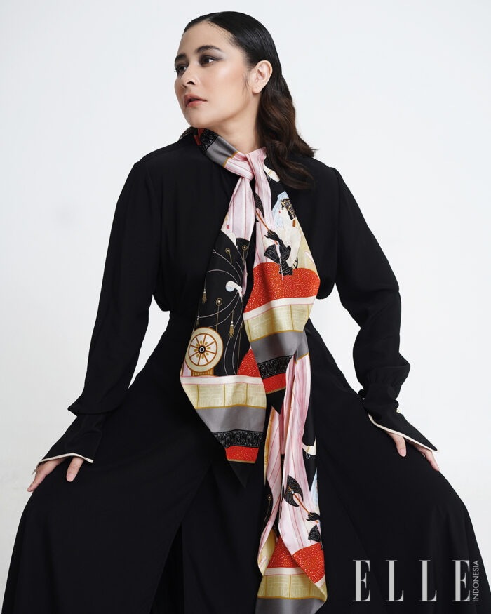Prilly Latuconsina for ELLE Indonesia July 2021 photography Hariono Halim styling Ismelya Muntu fashion