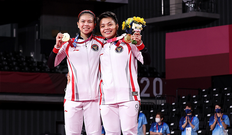 Greysia Polii dan Apriyani Rahayu Juarai Olimpiade Tokyo 2020