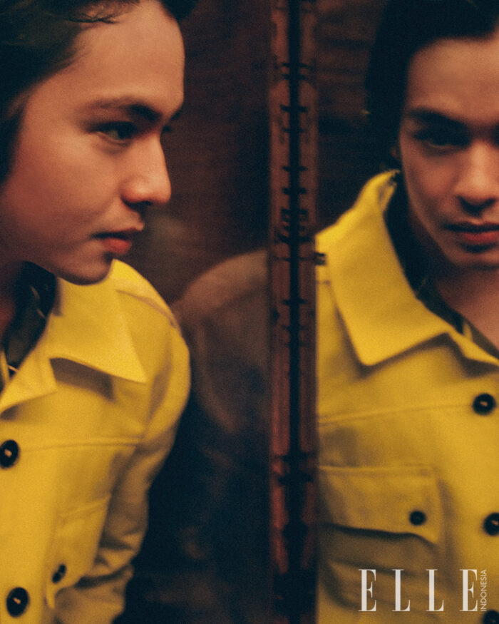 Angga Yunanda for ELLE Indonesia September 2021 photography Andre Wiredja styling Ismelya Muntu