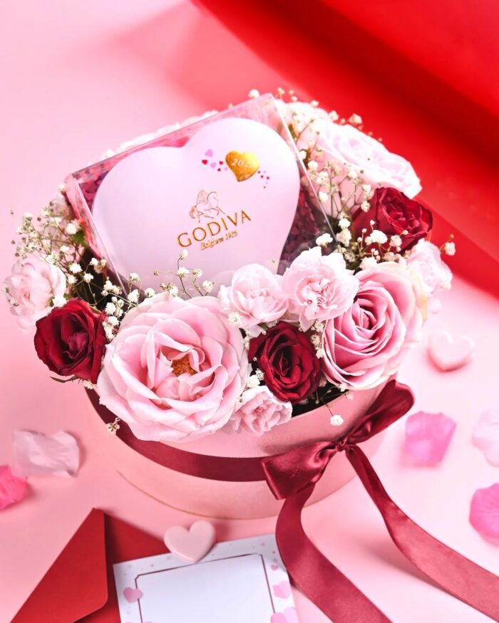 Godiva valentine gift box