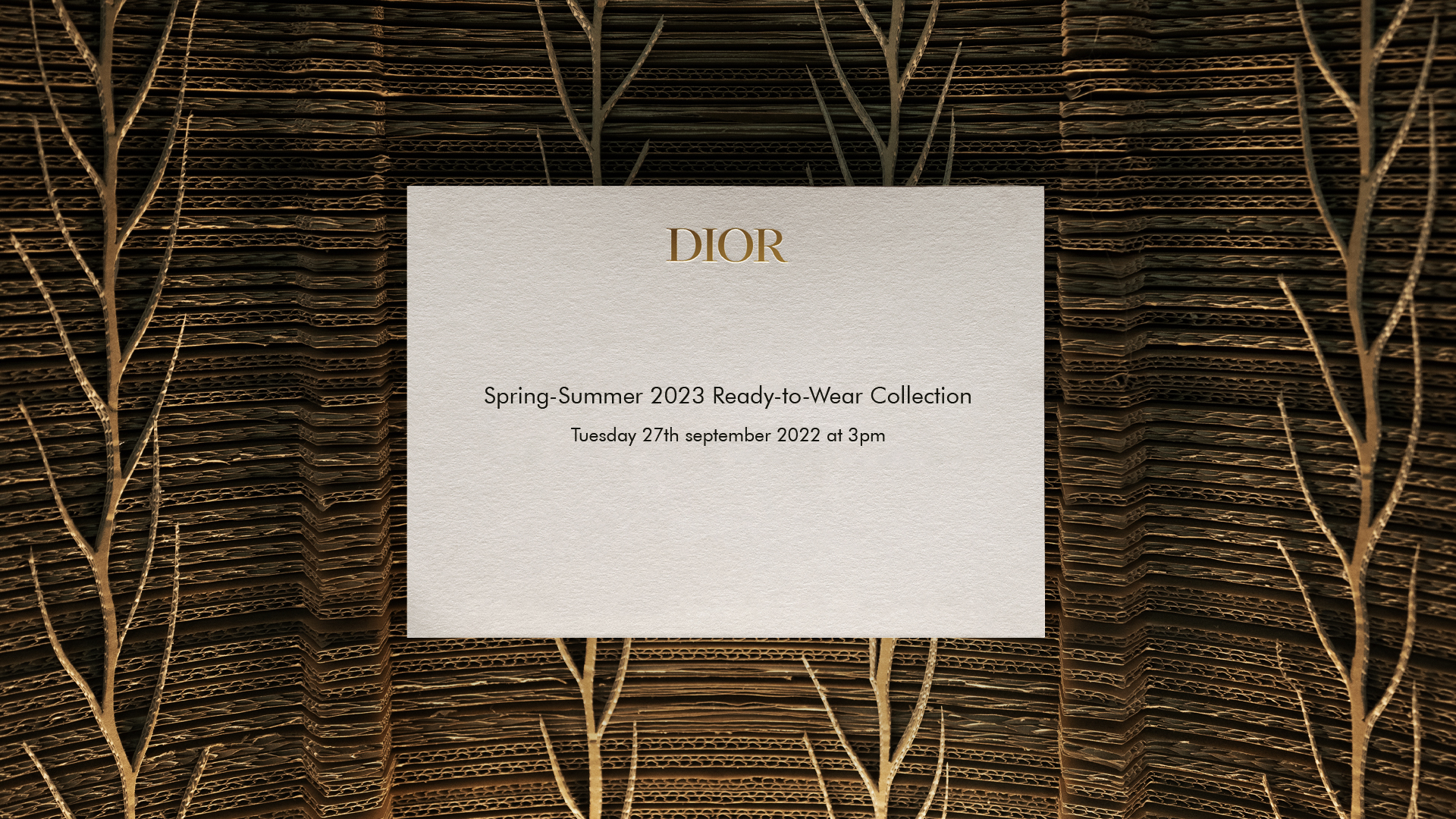 Watch Dior RTW Spring/Summer 2023 | Live Streaming