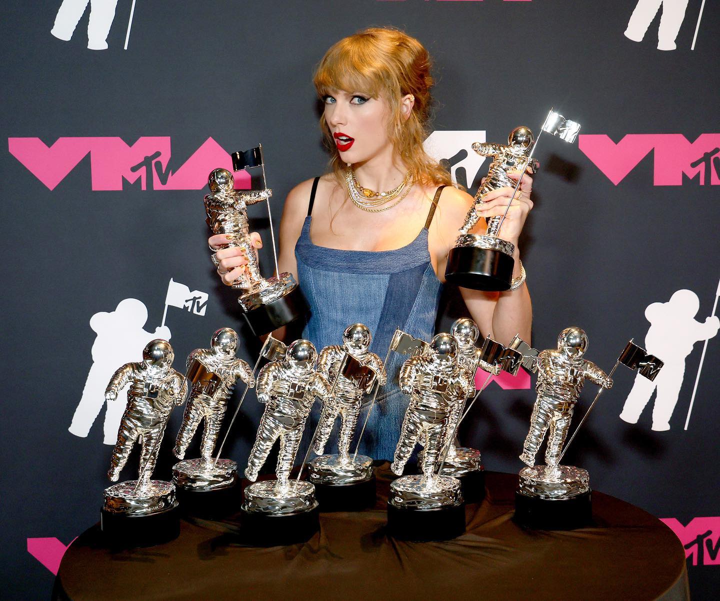 Taylor Swift Kembali Pecah Rekor Kemenangan di MTV VMAs 2023