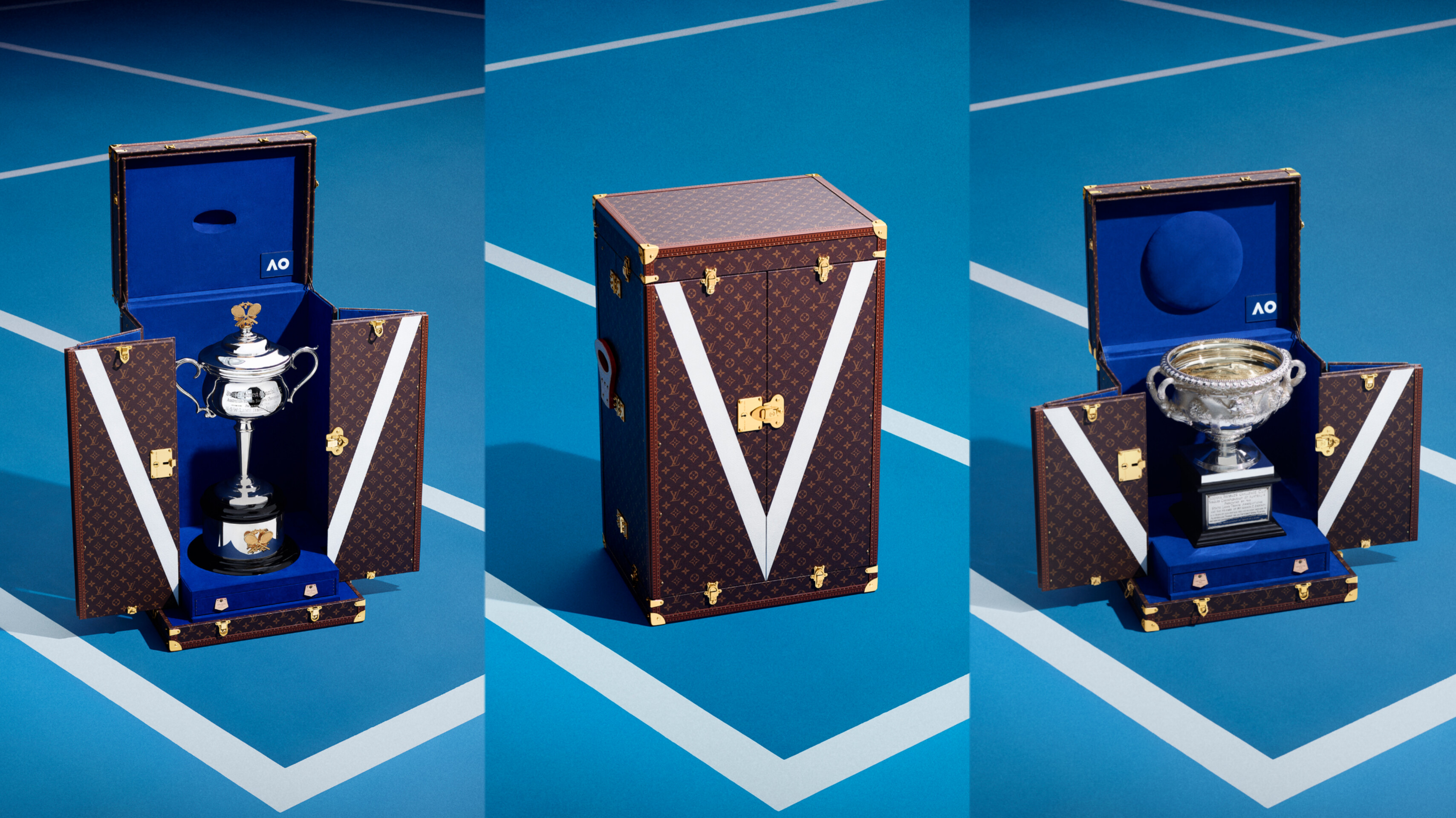 Louis Vuitton Persembahkan Trophy Trunks Eksklusif untuk Australian Open