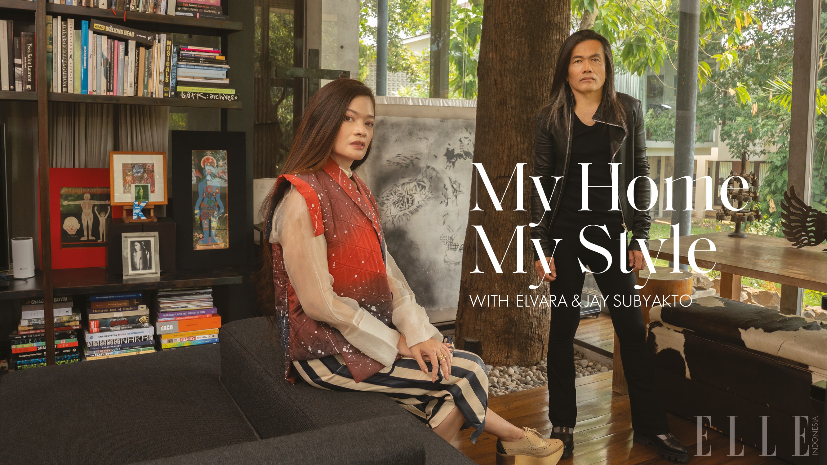Elvara & Jay Subyakto Love Transforming Antiques into Contemporary Decorations | My Home My Style