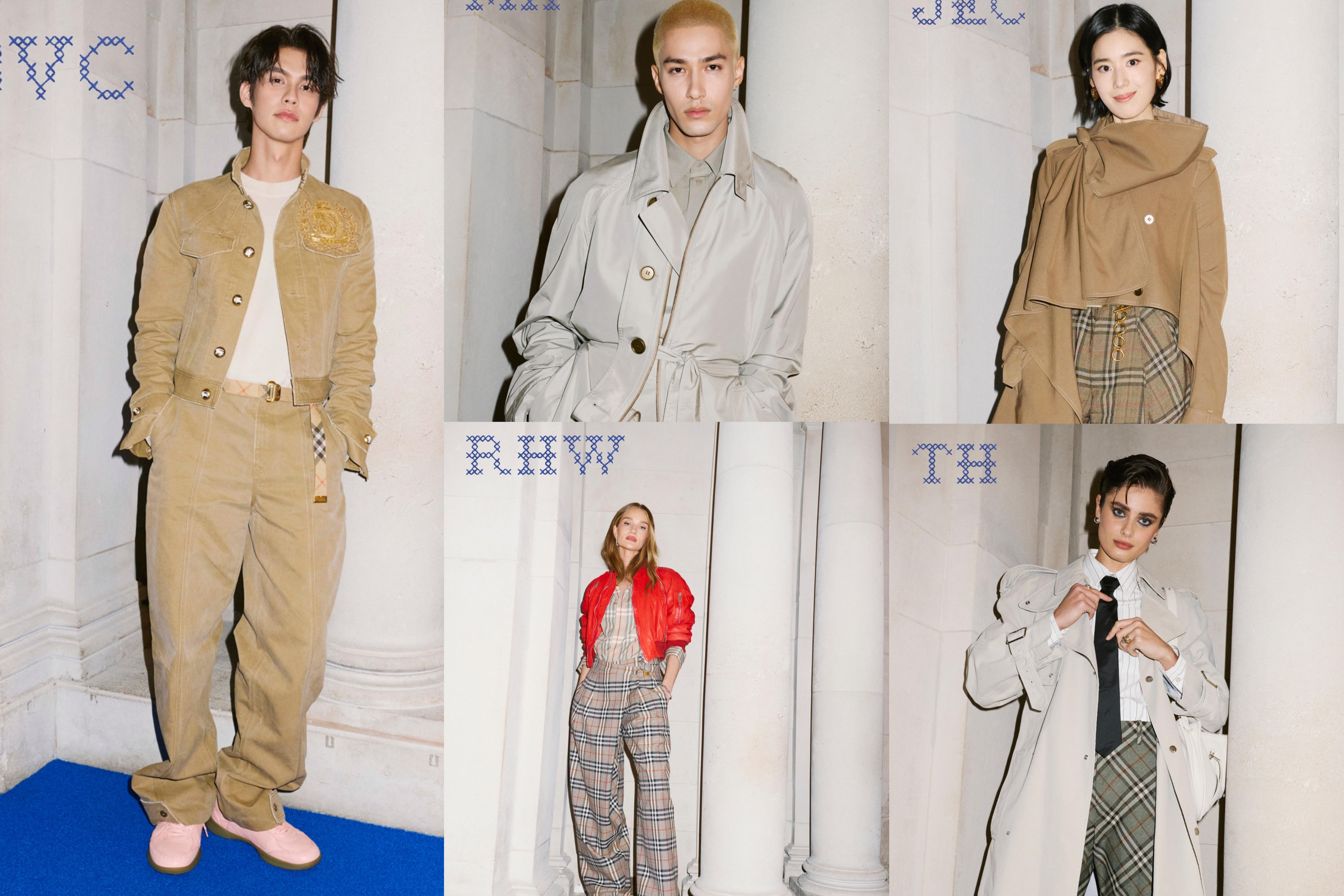 Simak Deretan Selebriti Seperti Bright Vachirawit hingga Mika Hashizume yang Menghadiri Perhelatan Musim Dingin 2025 Burberry